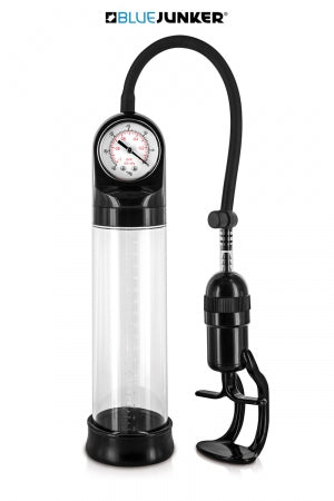 Pompe à pénis avec manomètre Pump Vision Blue Junker