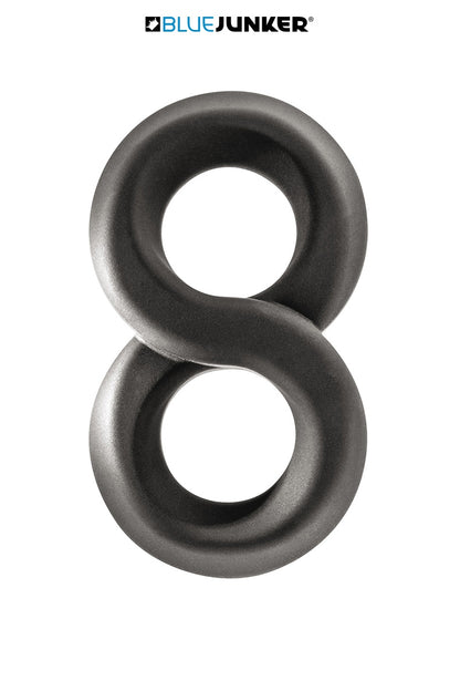 Double cockring en 8 silicone Gavin Blue Junker