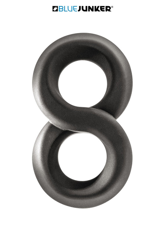 Double cockring en 8 silicone Gavin Blue Junker