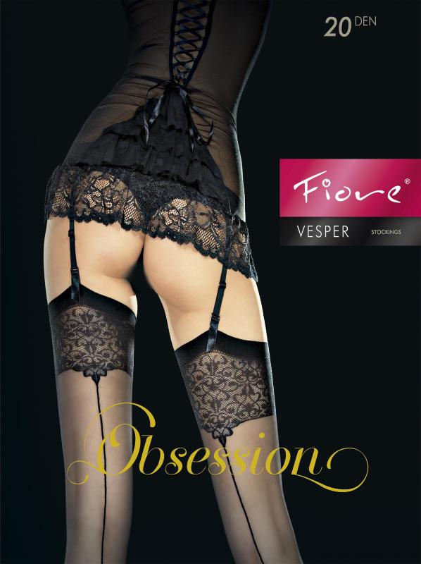 Vesper Bas 20 DEN Noir · Fiore