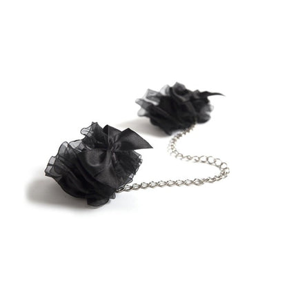Menottes Frou Frou Noir · Bijoux Indiscrets · vue 2