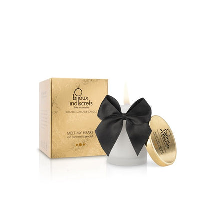 Bougie de massage embrassable Caramel doux · Bijoux Indiscrets