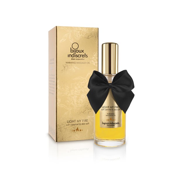 Huile de massage embrassable Chauffante Caramel Doux · Bijoux Indiscrets