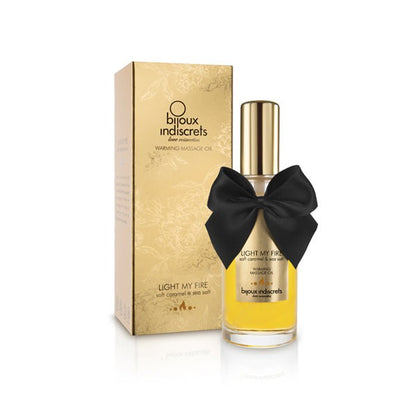 Huile de massage embrassable Chauffante Caramel Doux · Bijoux Indiscrets