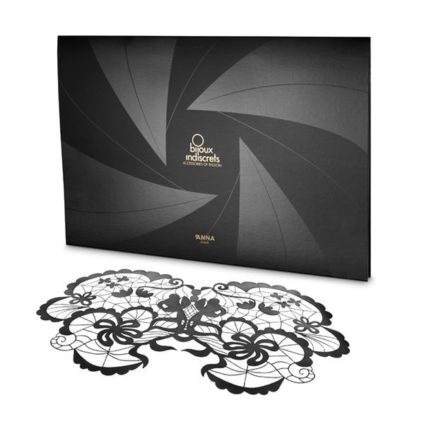 Masque Anna Noir · Bijoux Indiscrets · vue 3