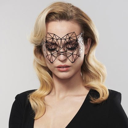 Masque Kristine Noir · Bijoux Indiscrets · vue 4