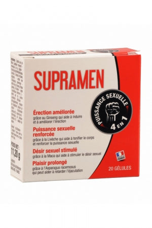 Supramen (20 gélules) Aphrodisiaque · Labophyto