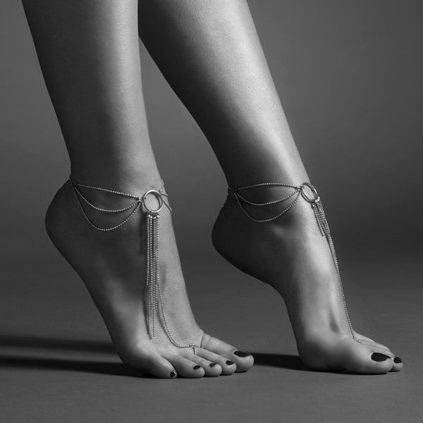 Magnifique Chaîne de pied et cheville Argent · Bijoux Indiscrets