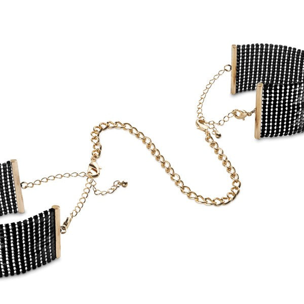 Désir Métallique Menottes Bracelets Noir · Bijoux Indiscrets · vue 4