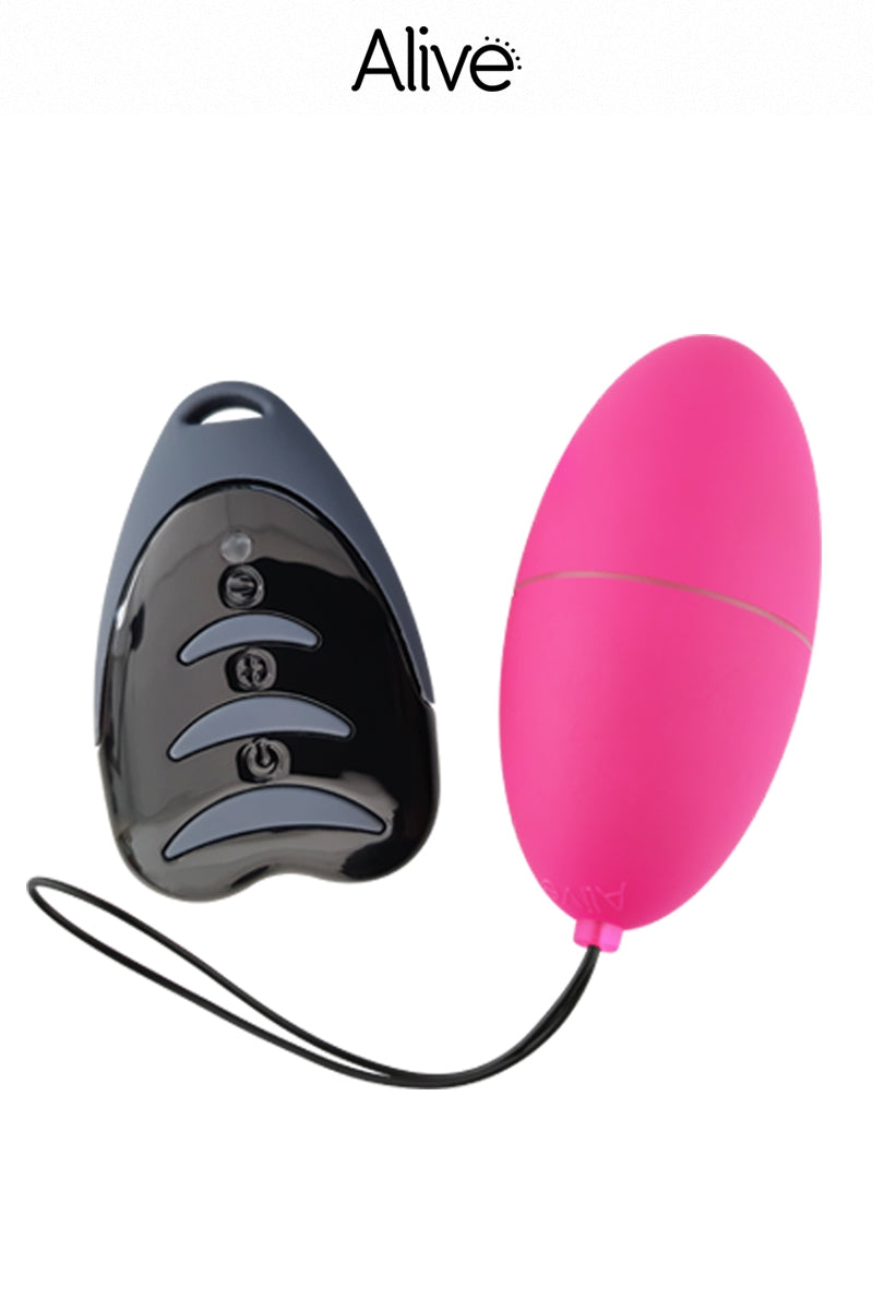 Œuf vibrant télécommandé étanche Magic Egg 3.0 rose Alive