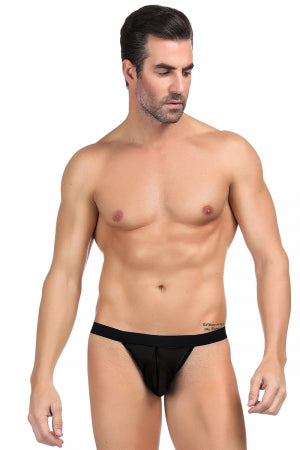 String homme noir résille · Paris Hollywood