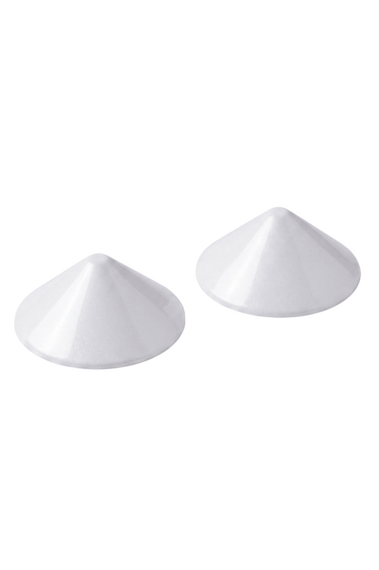 Nipple Métal blanc Cache tétons cône · Be Lily Accessories