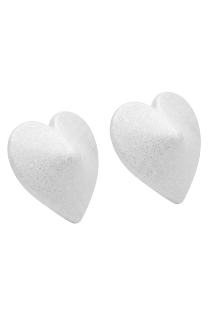Nipple Métal blanc Cache tétons cœur · Be Lily Accessories