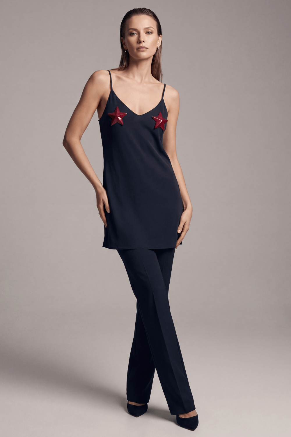 Nipple Métal rouge Cache tétons d'étoile · Be Lily Accessories · vue 3