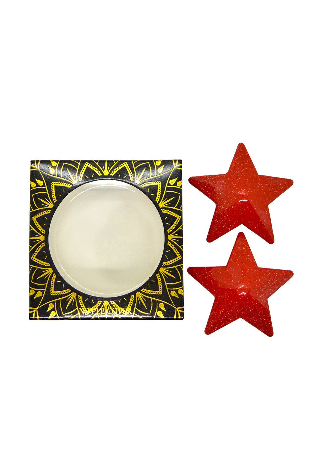 Nipple Métal rouge Cache tétons d'étoile · Be Lily Accessories · vue 5
