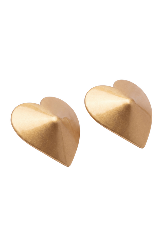 Nipple Métal doré Cache tétons cœur · Be Lily Accessories