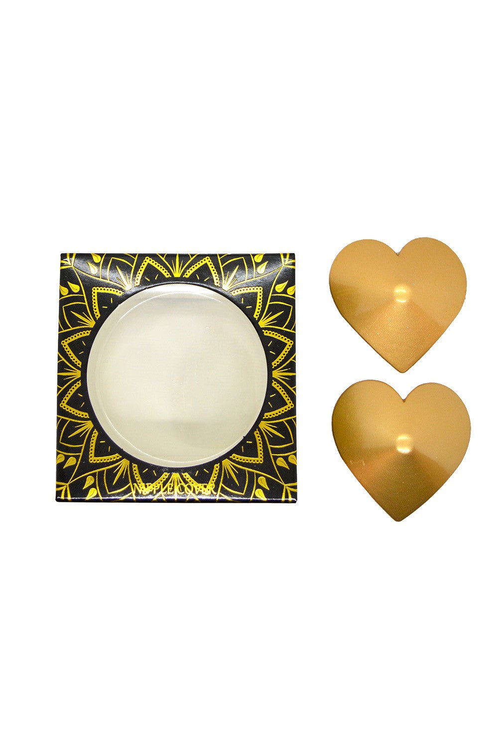 Nipple Métal doré Cache tétons cœur · Be Lily Accessories · vue 5