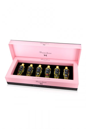 Coffret 6 huiles de massage sèches · Plaisir Secret