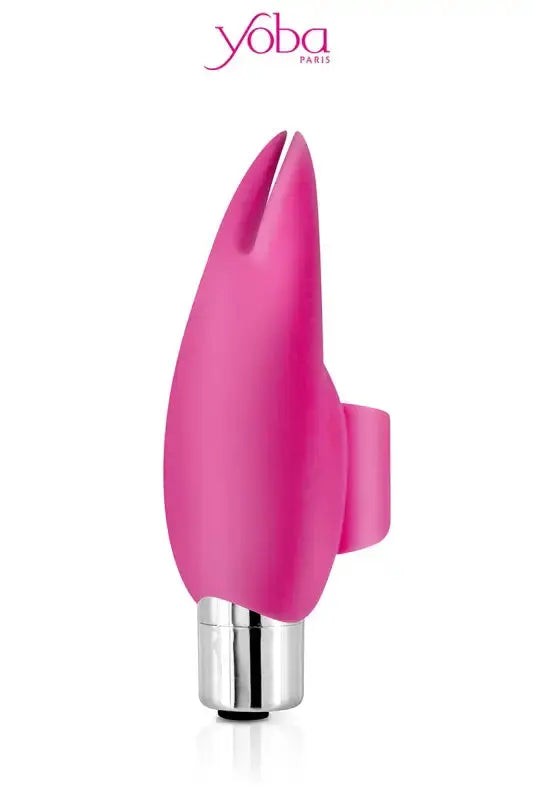 Vibrateur à doigt rose marque Yoba Doigt vibrant pour des orgasmes partout