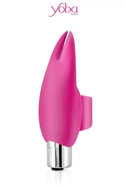 Vibrateur à doigt rose marque Yoba Doigt vibrant pour des orgasmes partout