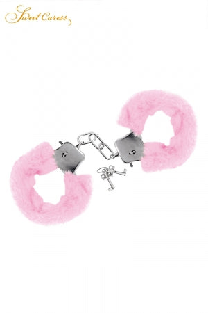 Menottes de poignets rose · Sweet Caress