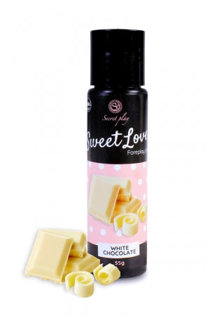 Lubrifiant comestible chocolat blanc 60ml · Secret Play