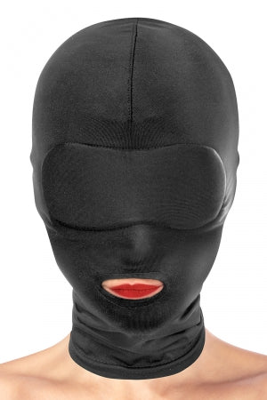 Cagoule BDSM bouche ouverte · Fetish Tentation