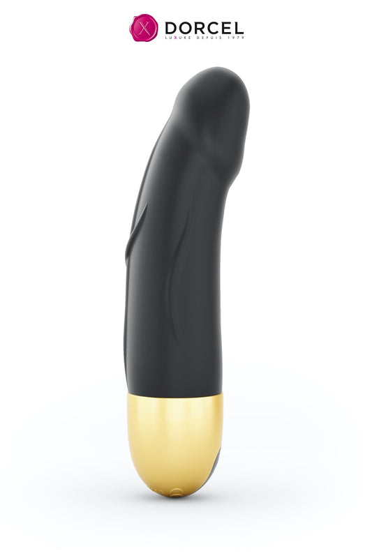 Vibromasseur point G Real Vibration S 2.0 noir et doré Dorcel