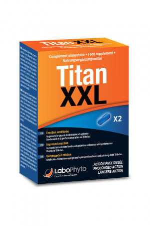 Titan XXL (2 comprimés) stimulant sexuel · Labophyto