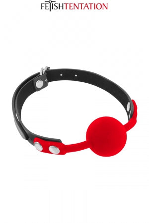 Baillon boule rouge · Fetish Tentation