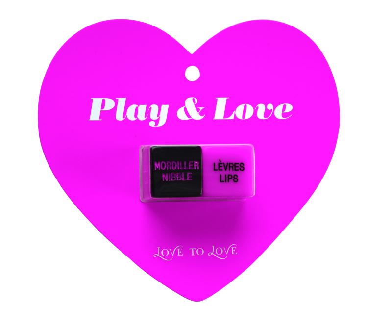 Dés Play et love Rose et Noir · Love to Love · vue 2