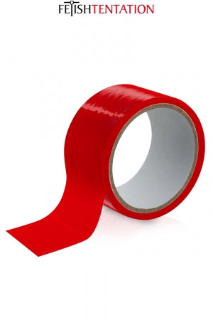 Ruban de soumission rouge 15m Fétish Tentation · Fetish Tentation