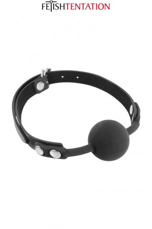 Baillon boule noir · Fetish Tentation