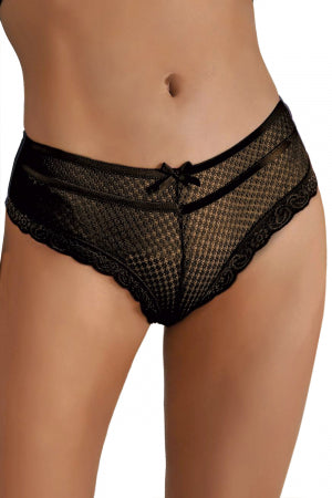 Tanga noir dentelle · Paris Hollywood