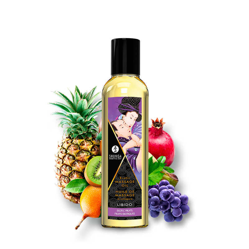Coffret de 3 produits intimes fruités Baisers fruités Shunga