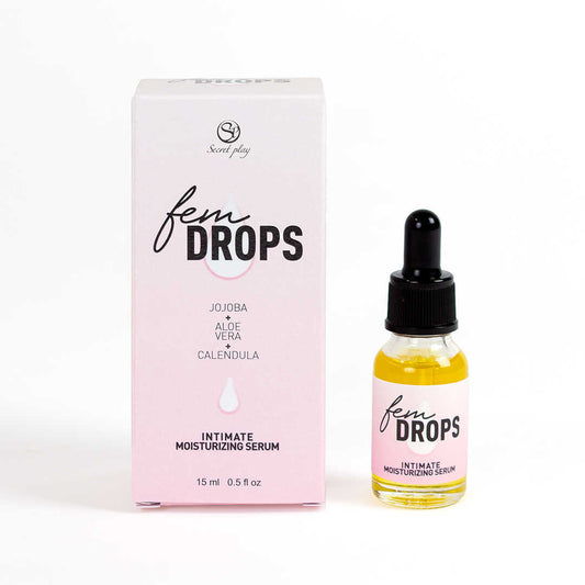 Sérum intime hydratant compte-gouttes Fem Drops Secret Play