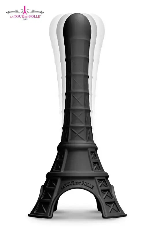 Vibromasseur La Tour Est Folle - stimulateur mutifonctions noir LollyDoll