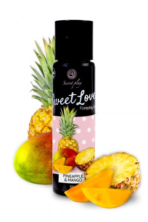 Lubrifiant comestible Ananas-Mangue 60ml · Secret Play