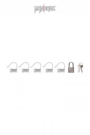 6 Cadenas blanc · ManCage