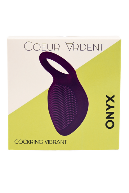ONYX Cockring Vibrant Rechargeable USB · Coeur Ardent · vue 5