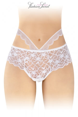 Culotte ouverte blanche Marie · Fashion Secret