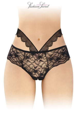 Culotte ouverte noire Marie · Fashion Secret