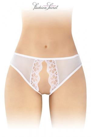 Culotte blanche ouverte Ambre · Fashion Secret