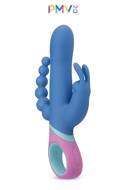 Double vibromasseur triple stimulation rotatif Vice PMV20