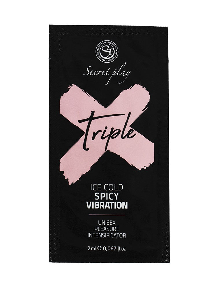 Monodose Triple X plaisir intensifiant 2ml 3659 · Secret Play