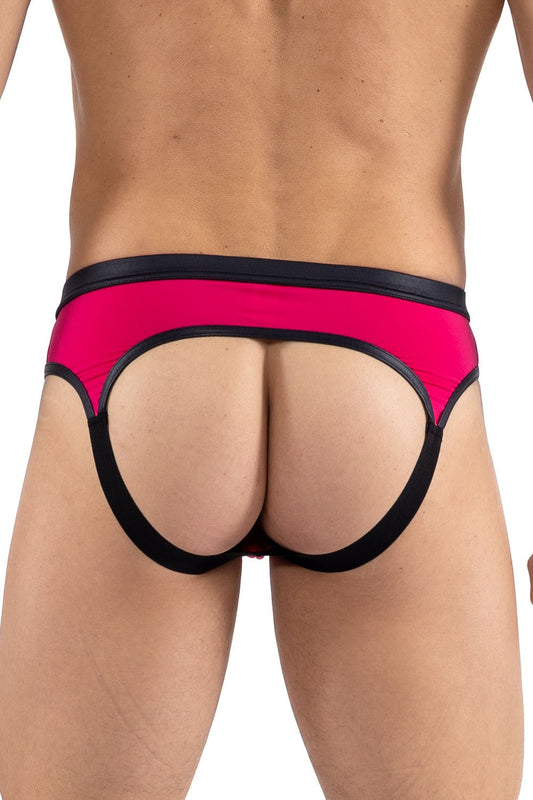 Jock sport ceinture noire Air Shot magenta Look Me