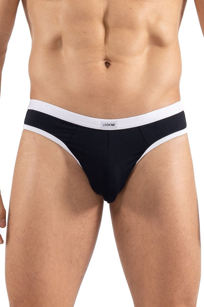 Jock sport ceinture blanche Air Shot noir Look Me