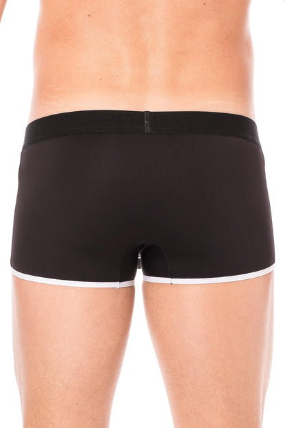 Mini pants échancré zippé Urban noir Look Me