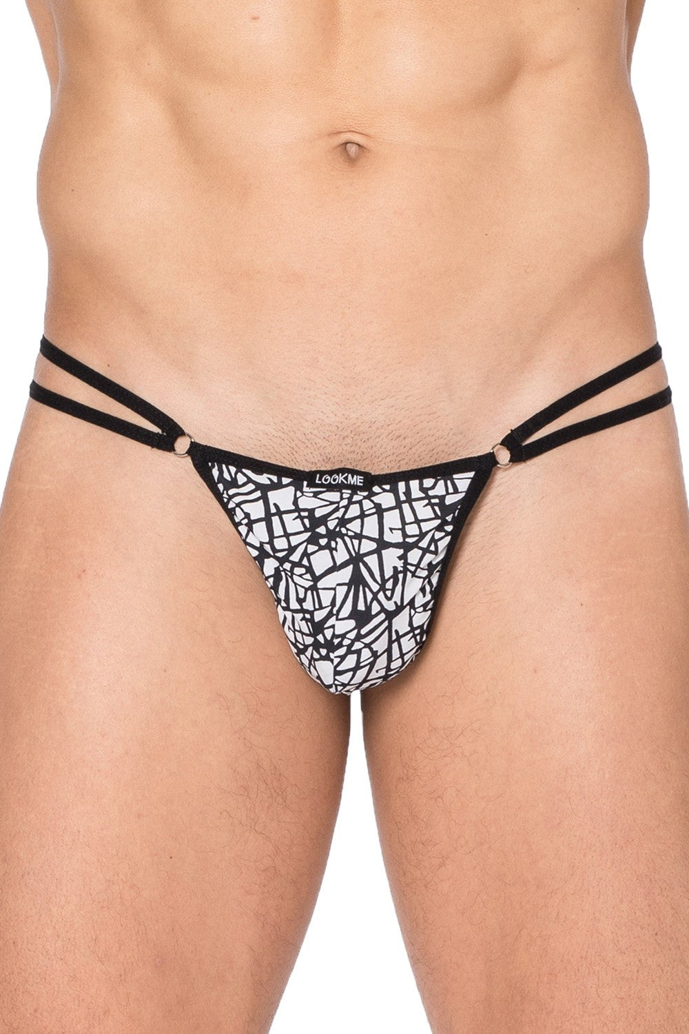 Mini string imprimé blanc et noir New Look · Look Me · vue 2