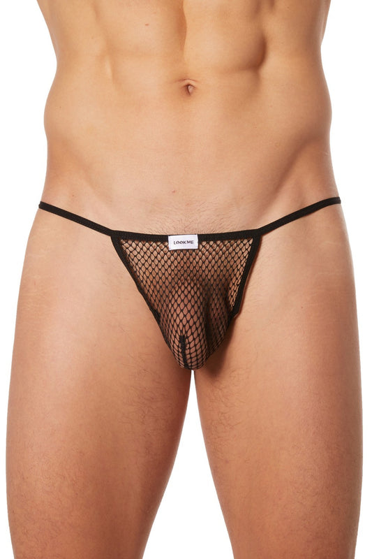 String ficelle noir filet · Look Me